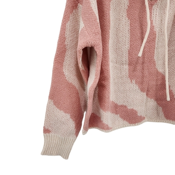 Petal Dew Women's Poly Swirl Hoodie Artsy Sweatshirt - M - Picture 5 of 8